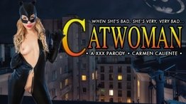 VR Sex With A Hot Catwoman Carmen Caliente on VRCosplayX