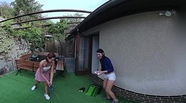 Czech VR 311 - Garden Mini-Golf With Two Gorgeous Babes