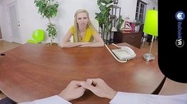 BaDoinkVRcom Fucking Team Building With Busty Blonde Astrid