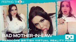 Bad Mother-in-Law; Huge Tits BBW Mia MILF Hardcore