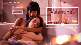 Valentines Day gift VR Female POV Porn video