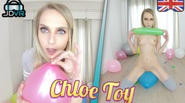 Balloon Popping with Chloe