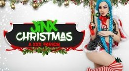 Jinx Christmas A XXX Parody League of Legends Cosplay Porn